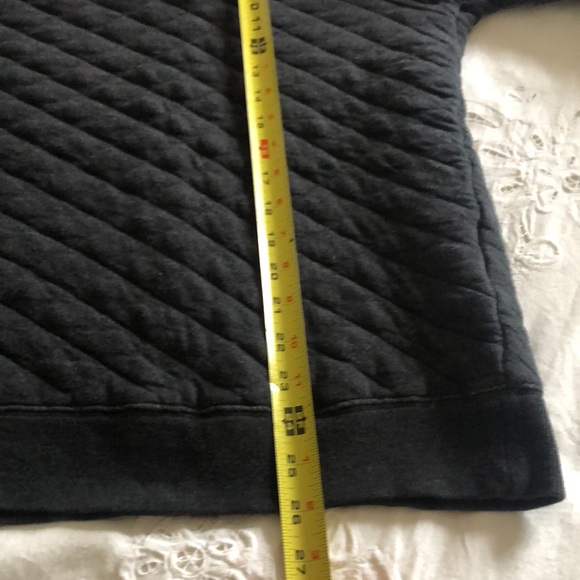 Quilted mens snap pullover. - Picture 6 of 6